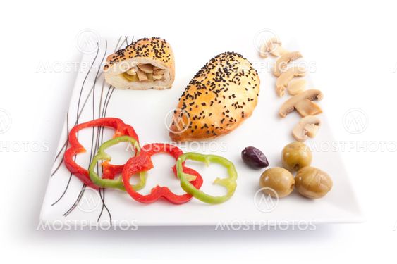 Pate stuffed with Mashroom