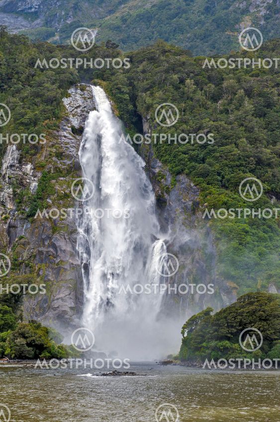 Lady Bowen Falls, Milford Sound, New Zealand