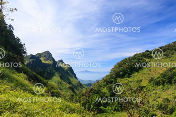 View from Doi Chiang Dao mountain