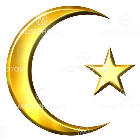 3D Golden Islamic Symbol