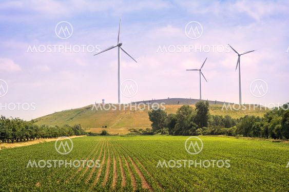 wind turbines