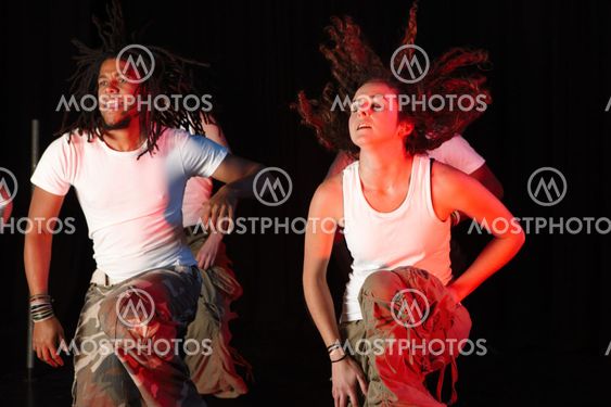 Dancers on stage