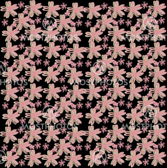 Flower wallpaper of frame on background