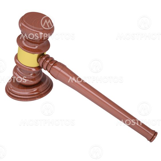 Wood gavel