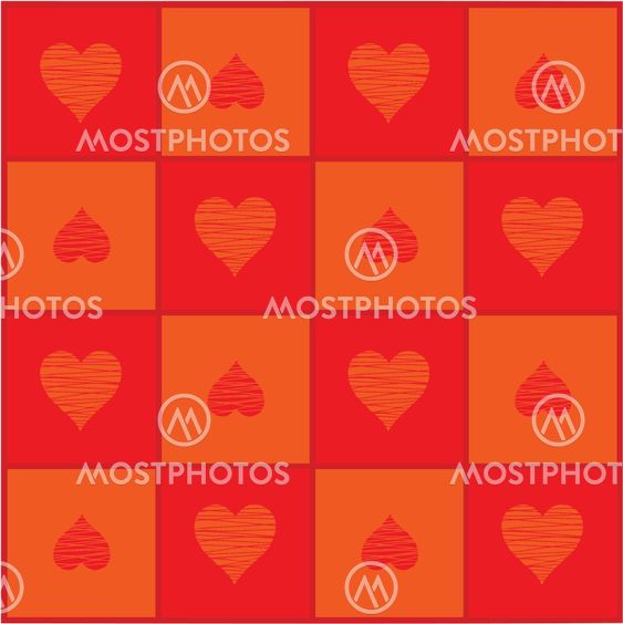 Background with hearts to the day of Sainted Valentine (Vector)