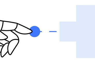 Robotic Hand Interacts With Technology Symbolizing...