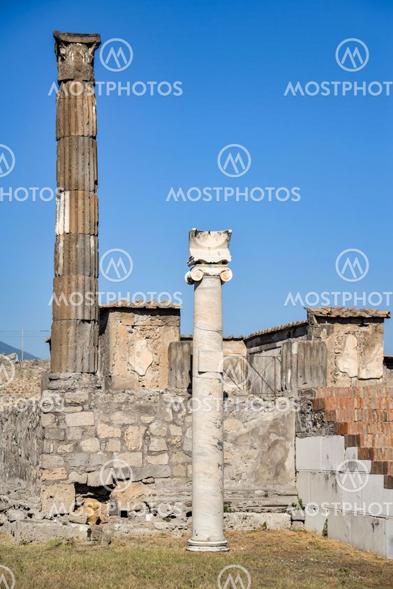 Lost city of Pompeii