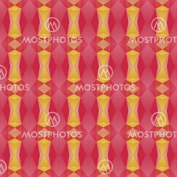 Red geometric background.