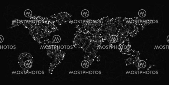 Polygonal woldmap grid