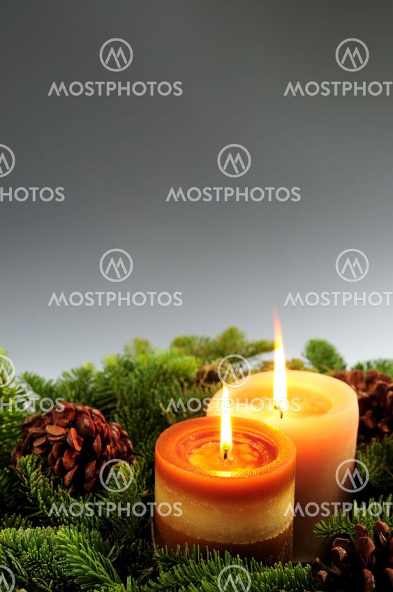 Christmas candles
