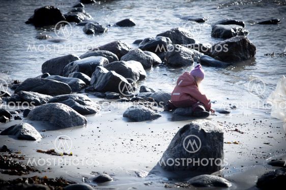 Child on the Beach