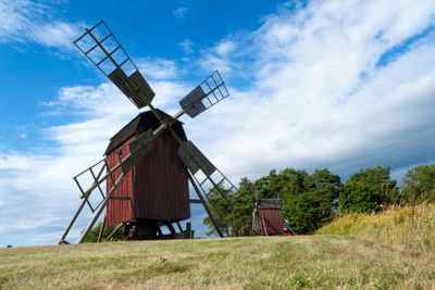 Old windmill in Sweden