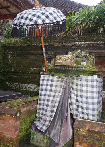 Traditional design of Balinese dwelling house and home...