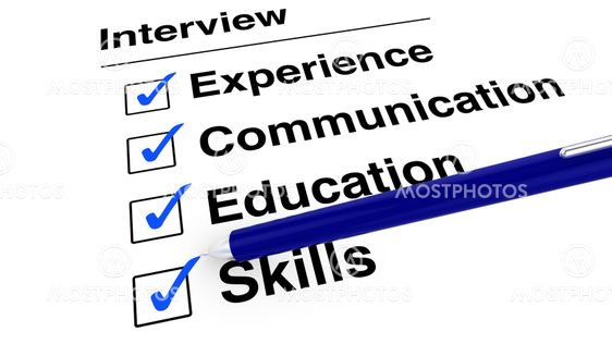 Job interview checklist