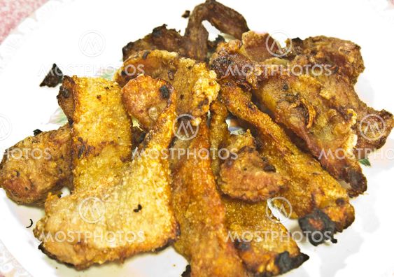 Dried Pork fried