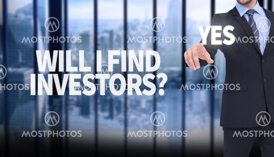 Composite image of cheerful businessman pointing at camera