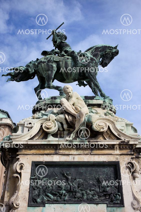 Statue of Prince Eugene of Savoy in Budapest