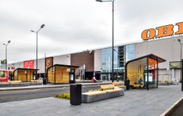 SAINT PETERSBURG, RUSSIA - OCTOBER 30, 2021: Modern bus...