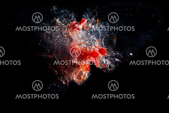 Exploding Tomato