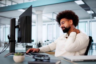 Professional African American businessman