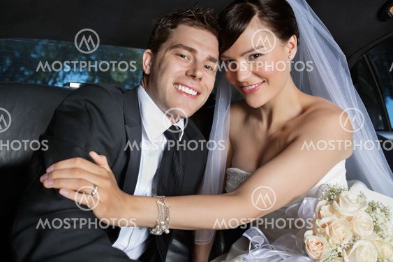 Happy Newlywed Couple