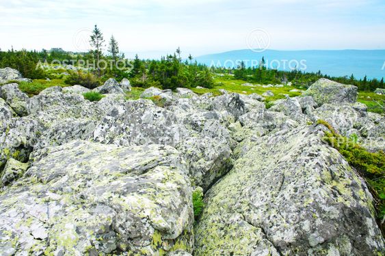 stone boulders