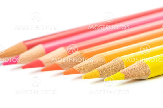 Coloured pencils