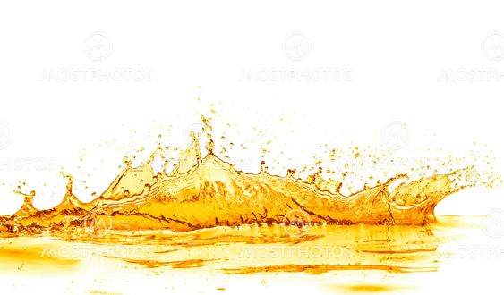 orange juice splash