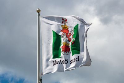 Flagga i Malmö