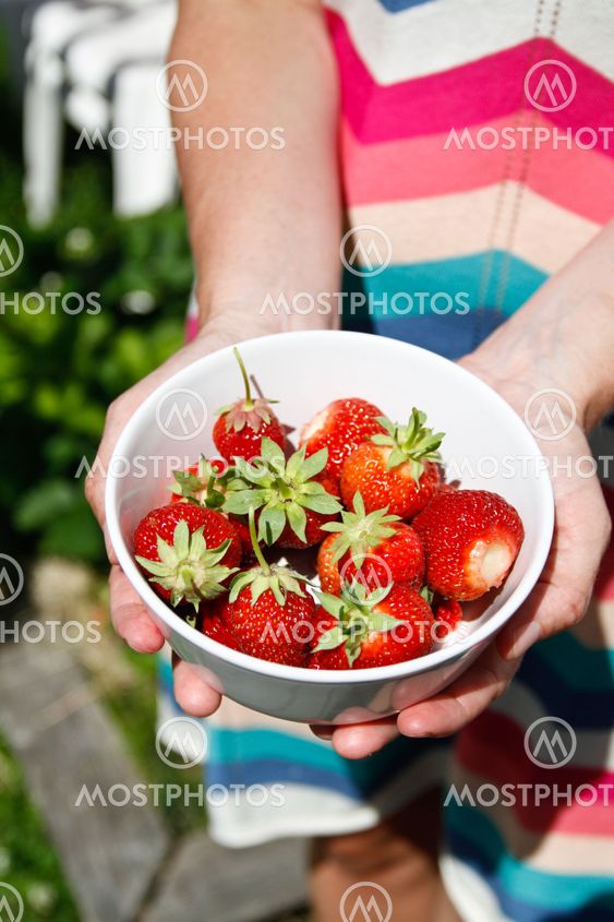 Strawberries from own cultivation