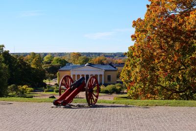 Utsikt mot Botaniska trädgården
