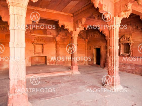 Interiors of Fatehpur Sikri, India