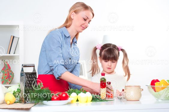 family make meal