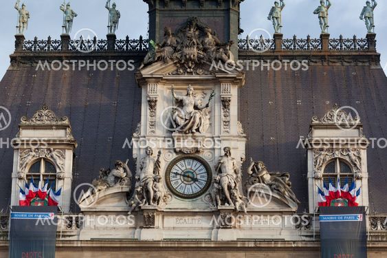 City council, Paris, France