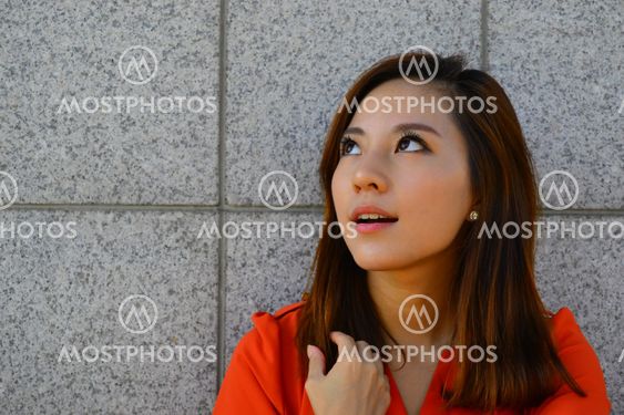 Asian Young Business Woman's Portrait