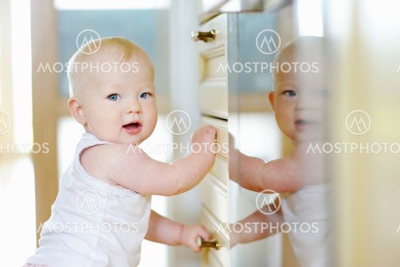 Adorable baby girl