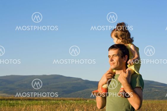 Summer afternoon walk