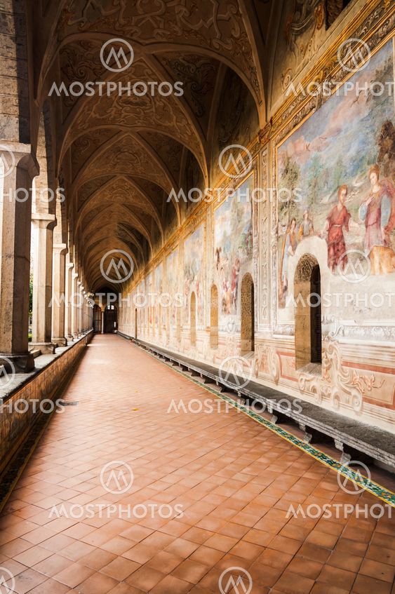 St Chiara Cloister