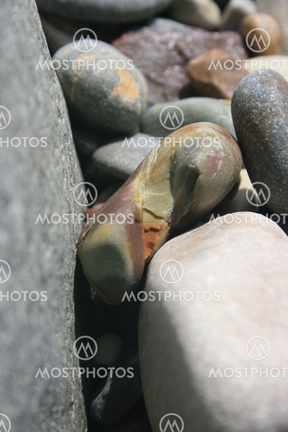 Rocks and pebbles