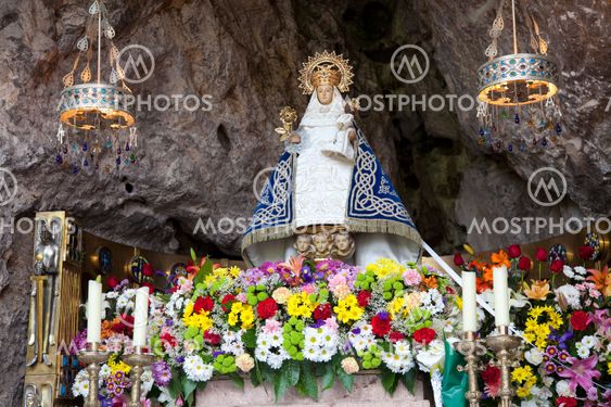 Virgin of Covadonga, Asturias, Spain