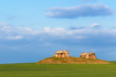 Stone Age Tombs on the island Langeland, Denmark