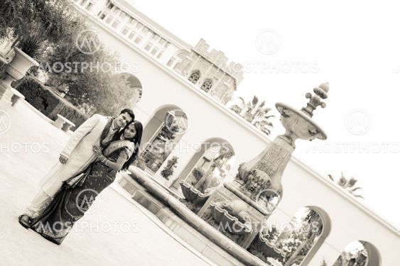Gorgeous Indian bride and groom