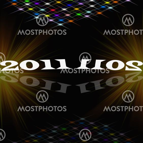 Abstract background of 2011