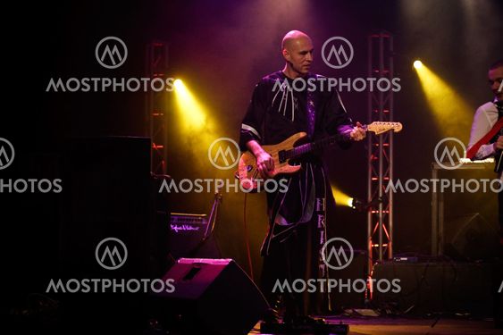 MOSCOW - MARCH 9: Razoom band performs at OTV2 live show on March 9, 2009 in Moscow, Russia