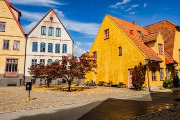 Medieval and Hansa inspired living area Jakriborg in...