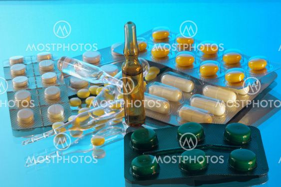 Ampoules and tablets