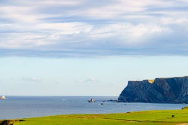 Asturias coast and Cape Penas, Spain