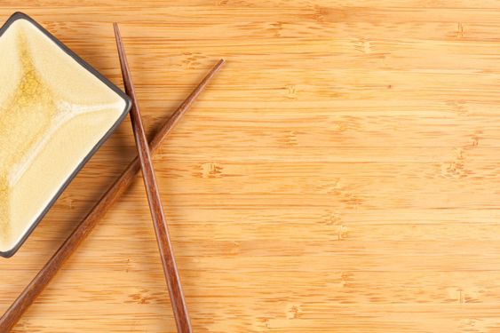 Bamboo Textured Surface Background