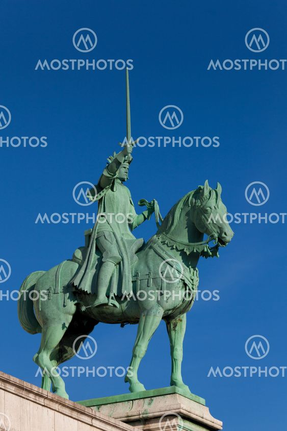 Knight in the Sacre Coeur, Montmarte, Paris, France