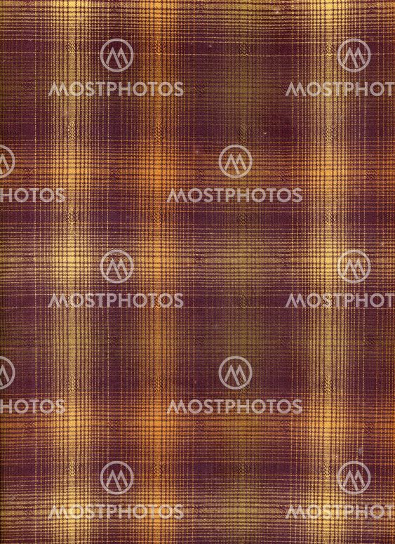 Brown and Yellow square fabric